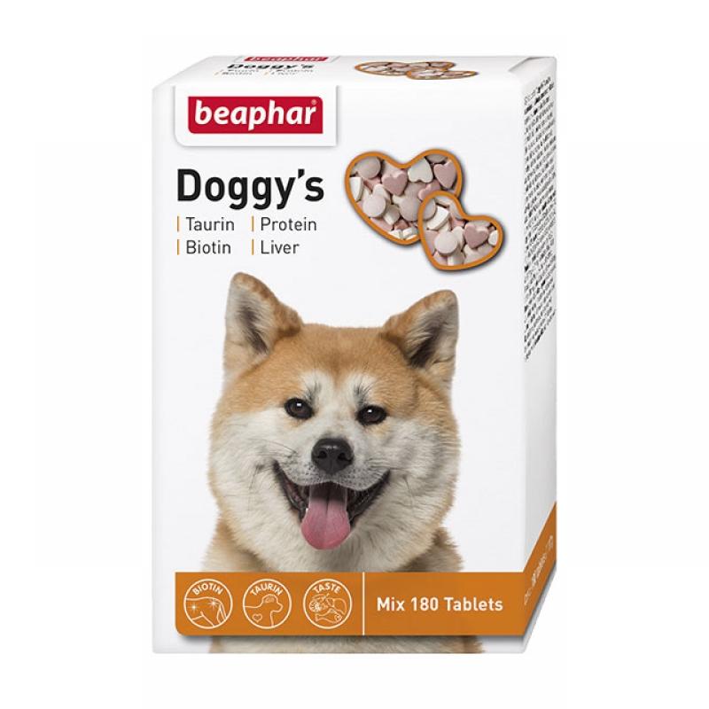 Beaphar Doggy's Mix витамины для собак, уп. 180 таблеток