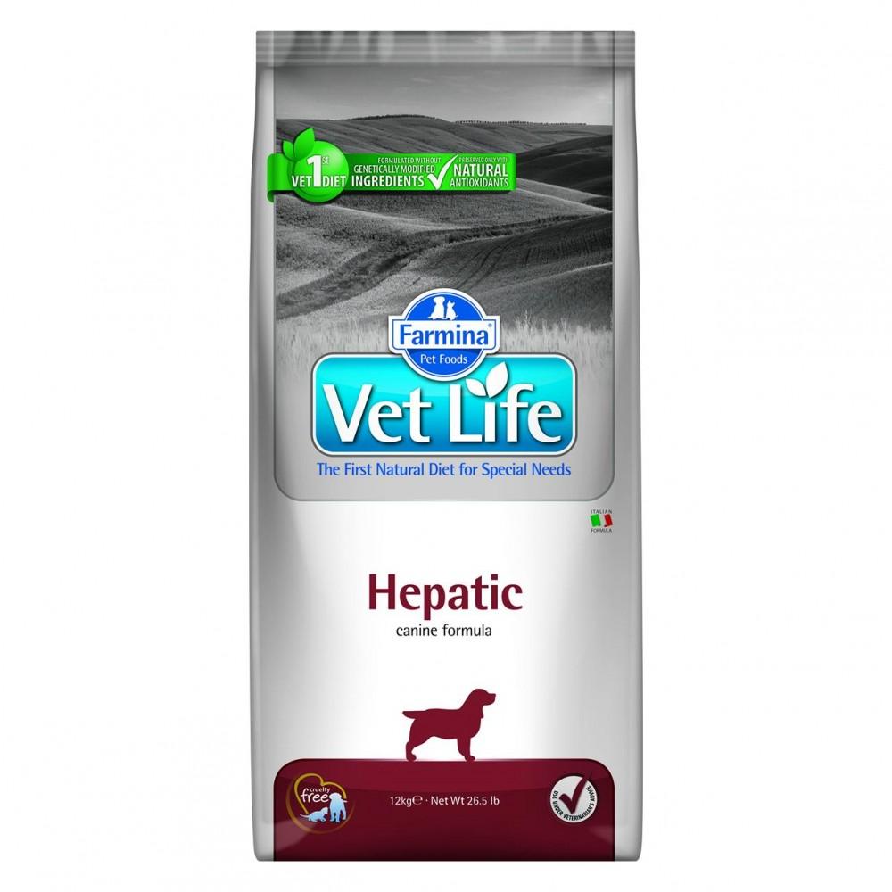 Farmina Vet Life Hepatic диета для собак при заболеваниях печени, уп. 2 кг