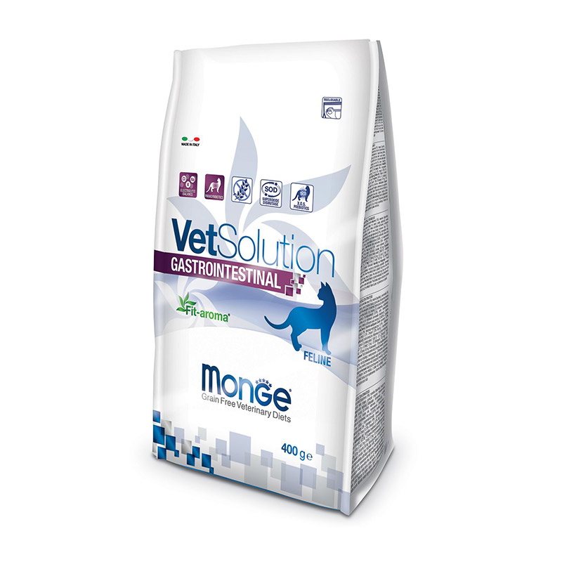 Корм Monge VetSolution Gastrointestinal Cat диета для кошек с гастроэнтерологическими патологиями, 4