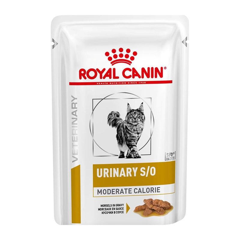 Royal Canin Urinary Moderate calorie корм для кошек, заболевания мочевыделительной системы, пауч 85г