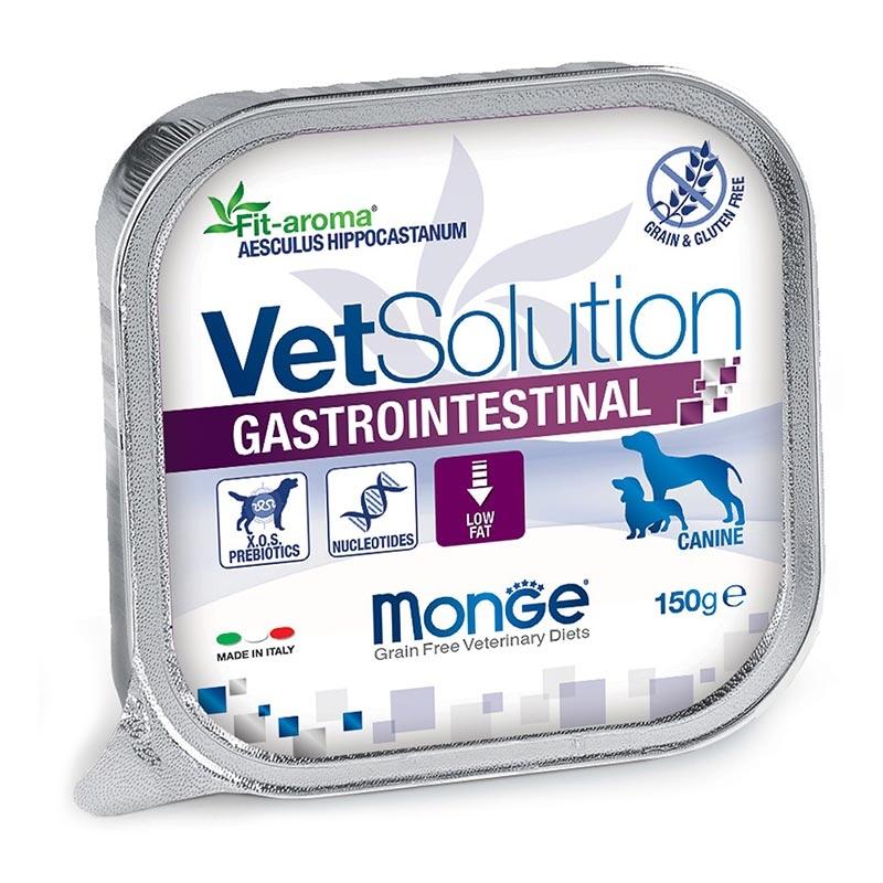 Monge VetSolution Dog Gastrointestinal, диета для собак Гастронтестинал, ламистер 150 г