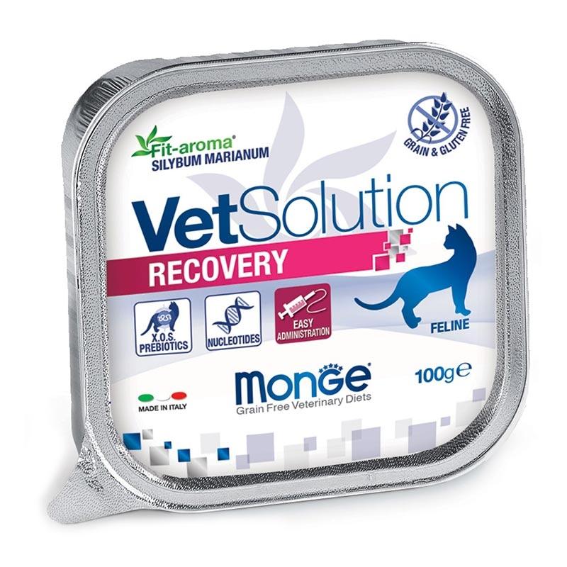 Monge VetSolution Cat Recovery диета для кошек Рекавери, ламистер 100 г