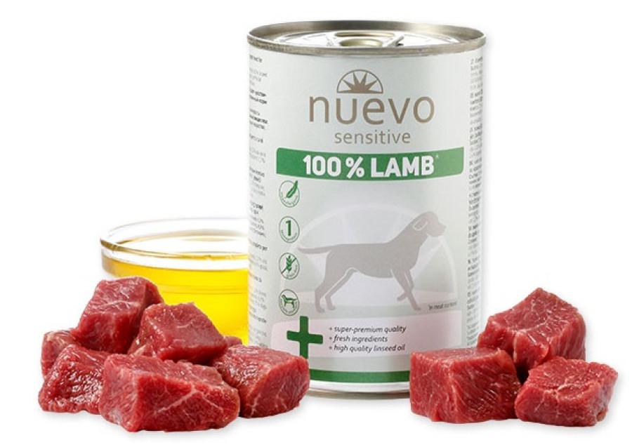 Nuevo Sensitive 100% Lamb dog 400гр.