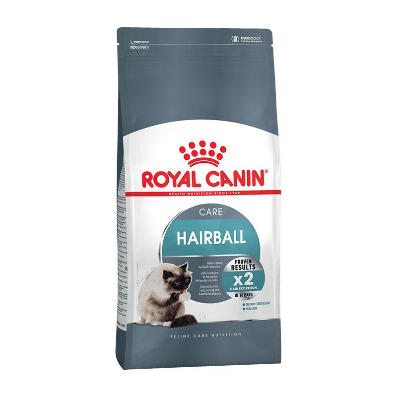 Royal Canin Hairball Care корм для кошек, с целью профилактики образования волосяных комочков в желудочно-кишечном тракте, уп. 0.4 кг