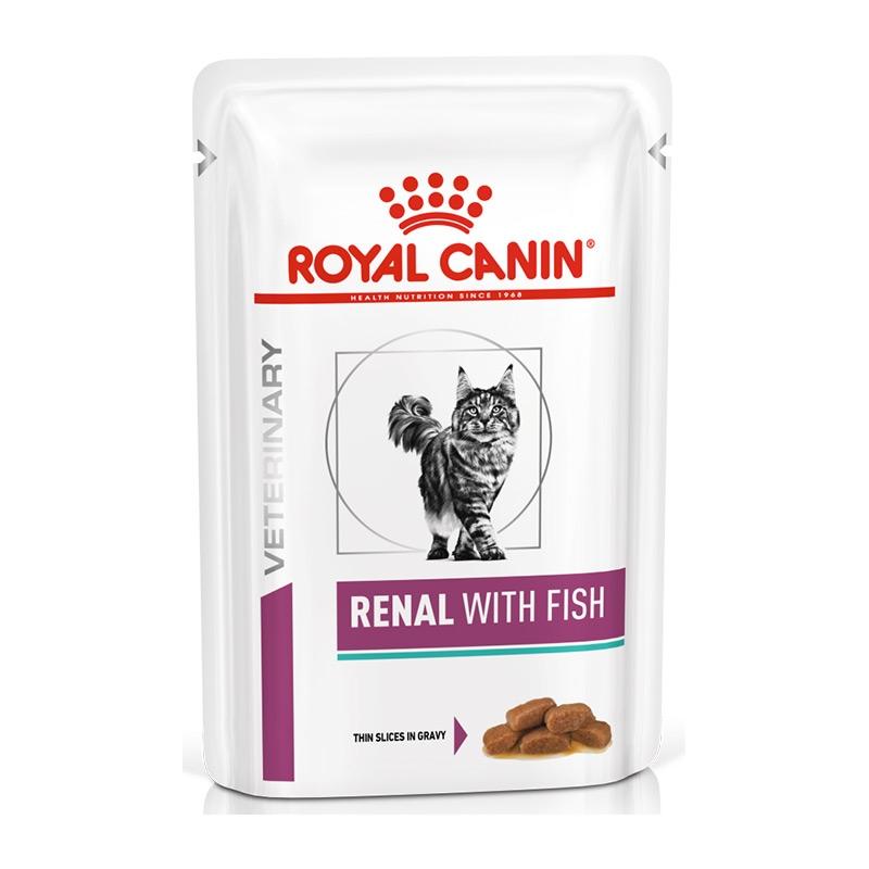 Royal Canin Renal корм для кошек при хронической почечной недостаточности с тунцом, пауч 85 г