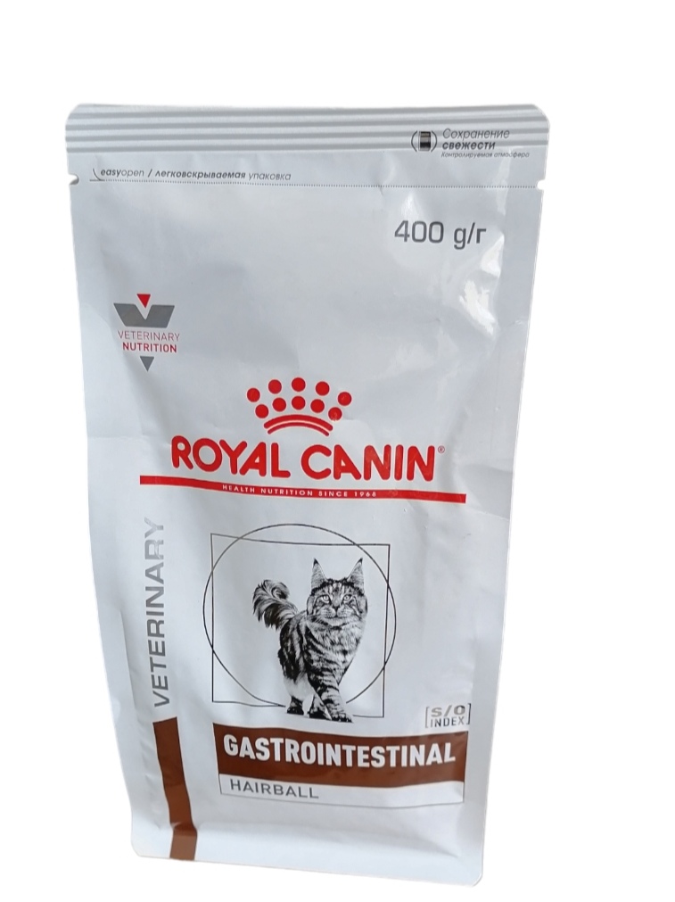 Royal Canin Gastrointestinal Hairball Cat, 400 гр