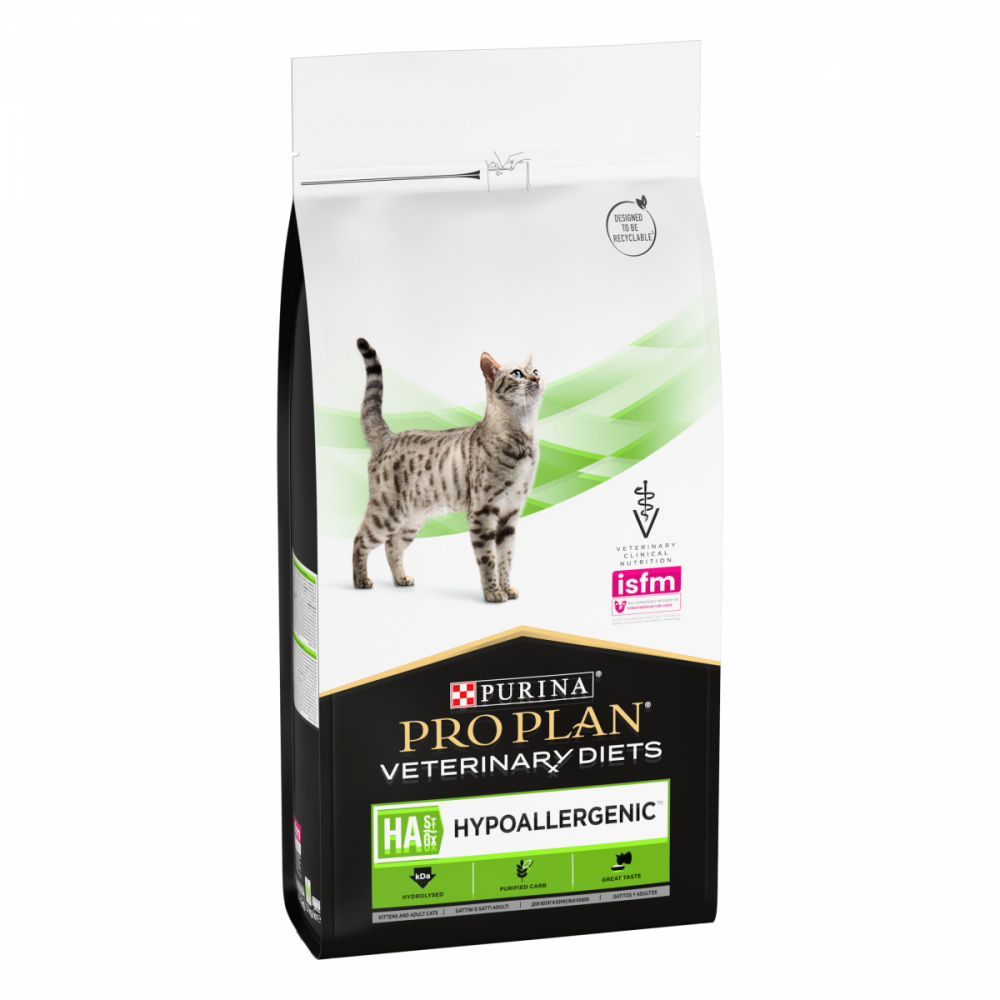 Purina Pro Plan HA St/Ox HYPOALLERGENIC корм для кошек 1.5 кг