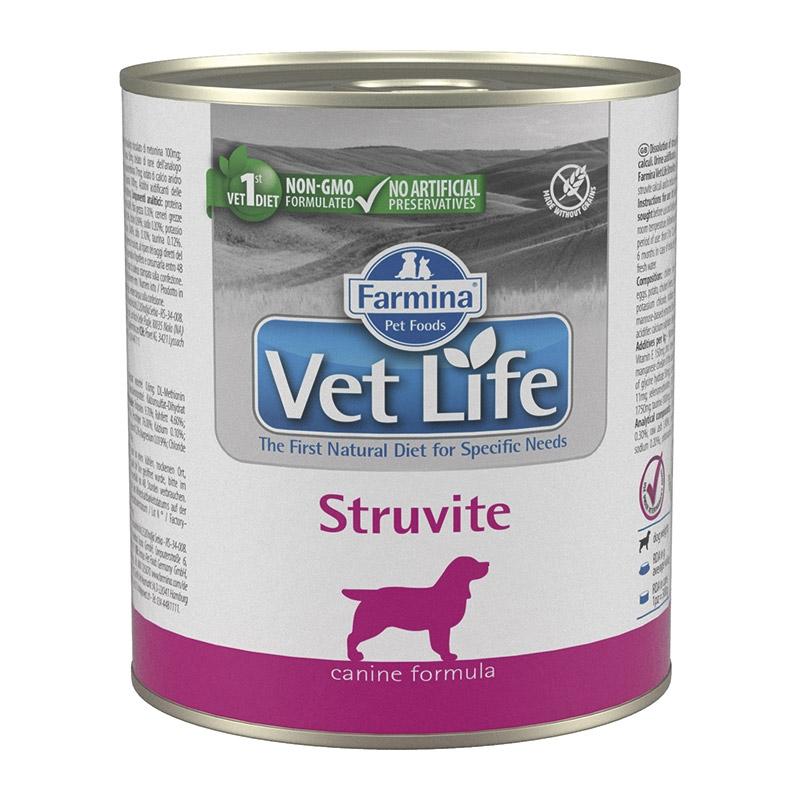 Farmina Vet Life Struvite диета для собак при струвитах, банка 300 г