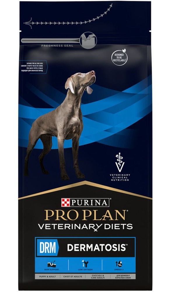 Purina Pro Plan Veterinary Dermatosis для собак 3 кг