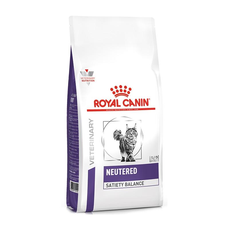 Royal Canin Neutered, Satiety Balance корм  для кастрированных, стерилизованных котов и кошек до 7 лет, уп. 0.3 кг