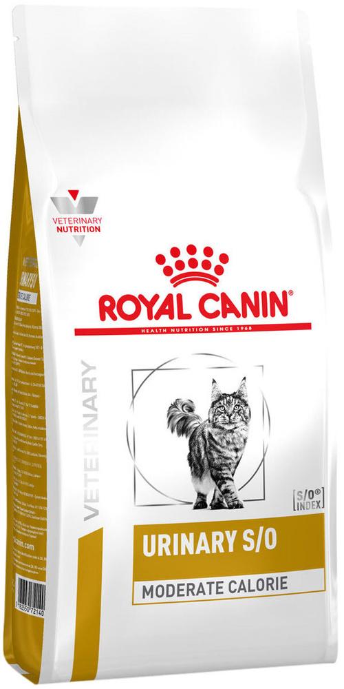 Royal Canin Urinary S/O Moderate Calorie – Корм-диета для взрослых кошек, предрасположенных к лишнему весу 1.5 кг