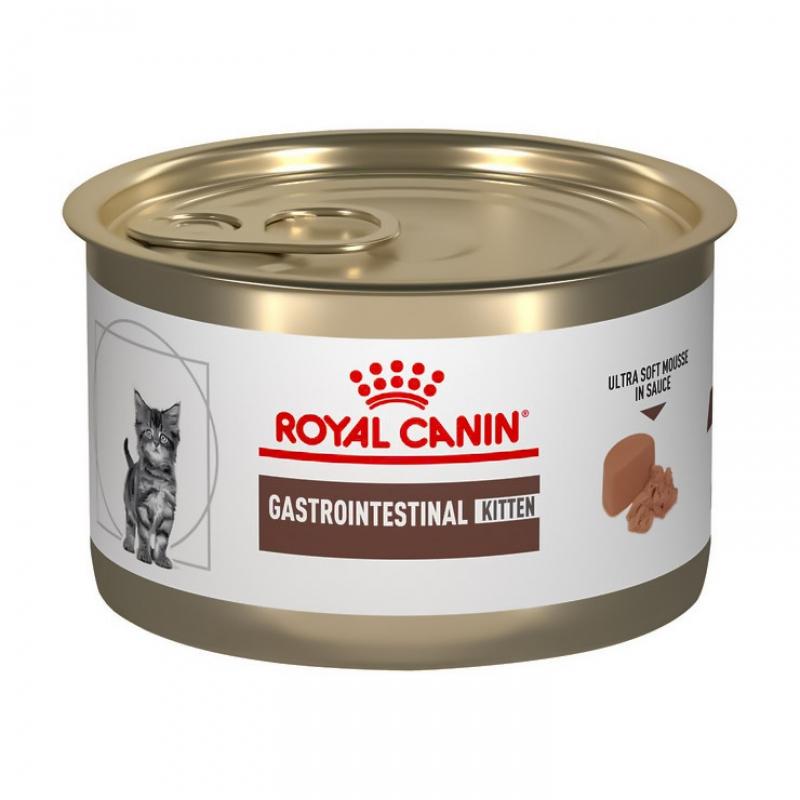 Royal Canin Gastro Intestinal Kitten корм для котят,при нарушениях пищеварения, банка 195 г