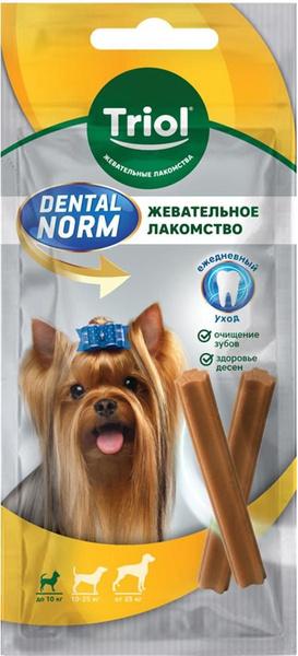 Лакомство Triol Dental Norm Палочки жевательные для собак